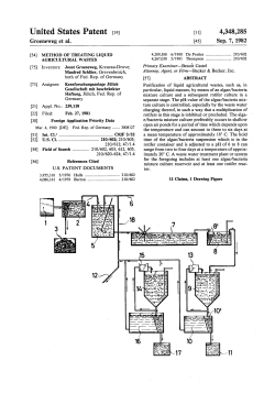 Method of treating liquid agricultural wastes