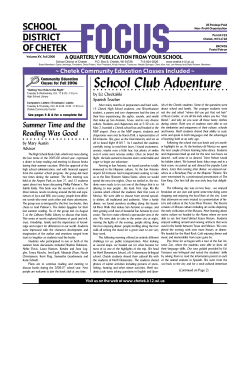 School Club Adventure - Chetek