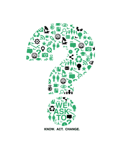 know. act. change.