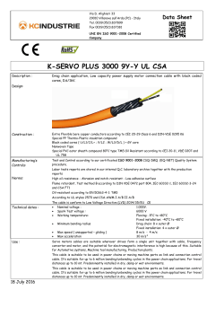k-servo plus 3000 9y-y ul csa
