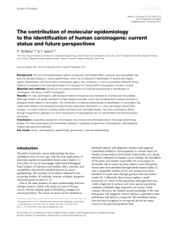 The contribution of molecular epidemiology to the identification of