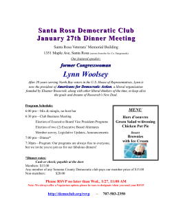 Santa Rosa Veterans` Memorial Building