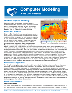 Computer Modeling - Deep