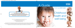 Children`s Health and Wellbeing Booklet