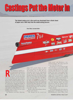 The fastest motorcycle in the world was developed from a blank