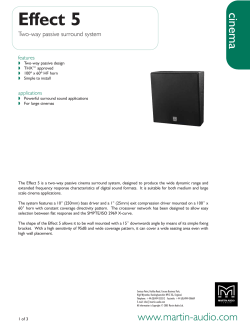 Effect 5 - Martin Audio