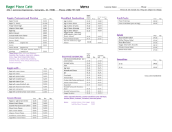 here - Bagel Place Cafe
