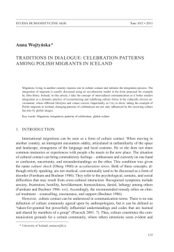 Tradition in dialogue