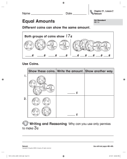 Equal Amounts
