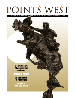 Artist TD Kelsey - Buffalo Bill Center of the West