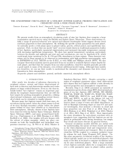 THE ATMOSPHERIC CIRCULATION OF A NINE