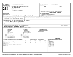 standard form (sf) - Mulford Cost Management