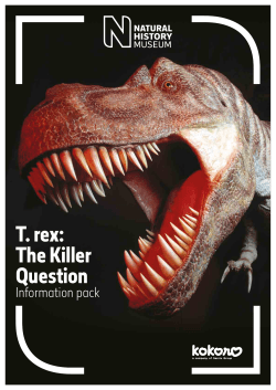 T. rex: The Killer Question