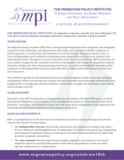 MPI: A Decade of Accomplishments