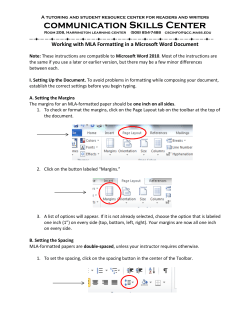 communication Skills Center - Quinsigamond Community College