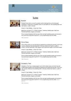 Accommodation Options in Detail