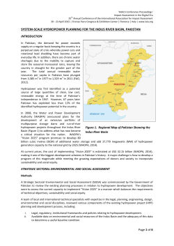 System-Scale Hydropower Planning for the Indus River Basin