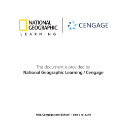 Direct Instruction - National Geographic Learning