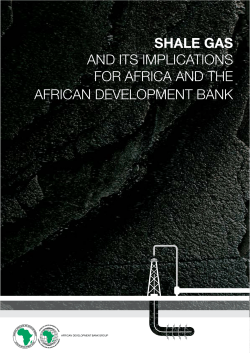 Shale Gas and its Implications for Africa and the African