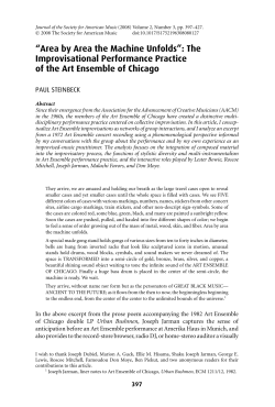 Area by Area the Machine Unfolds