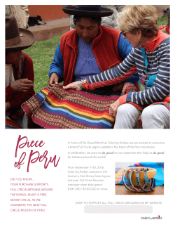 did you know... your purchase supports full circle artisans around the