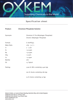 Chromium Phosphate