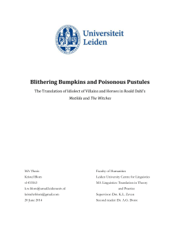 MA Thesis Kristel Blom s1433563