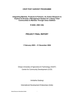 Integrating markets, products and partners