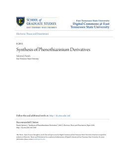Synthesis of Phenothiazinium Derivatives