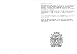 Chester has had trade guilds for 800 years. In a document dated