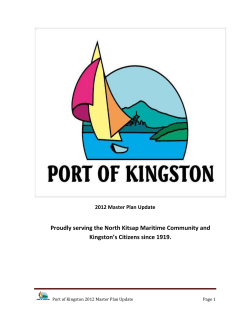 Master Plan - Port of Kingston