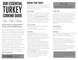 Essential Turkey Cooking Guide
