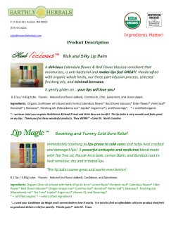 Herb licious &trade; Rich and Silky Lip Balm Lip Magic &trade; Soothing and