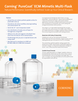 Corning&reg; PureCoat&trade; ECM Mimetic Multi