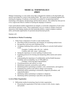 medical terminology 490033