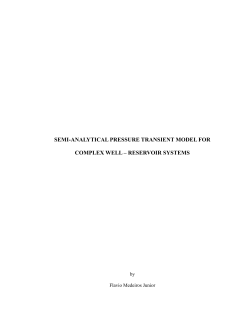 semi-analytical pressure transient model for complex well