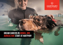 Hartpury University Centre Animal and