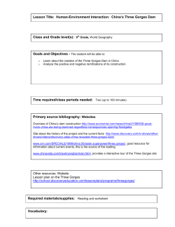 Lesson Title: Human-Environment Interaction