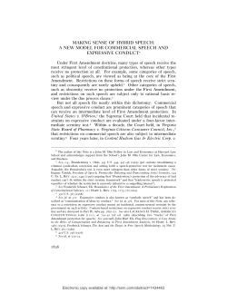 MAKING SENSE OF HYBRID SPEECH: