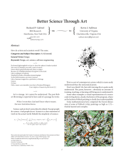 Better Science Through Art