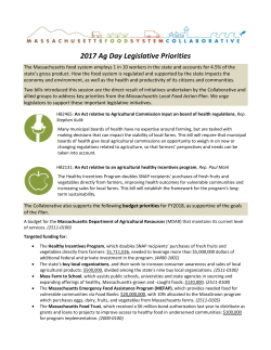 2017 Ag Day Legislative Priorities