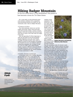 Hiking Badger Mountain - Friends of Badger Mountain