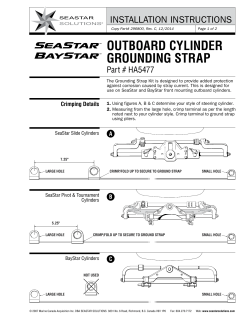 GROUNDING STRAP, PART No. HA5477