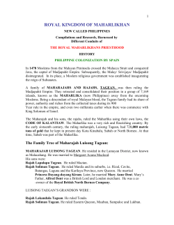 royal kingdom of maharlikhan