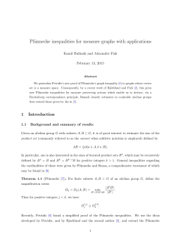 Plunnecke inequalities for measure graphs with applications