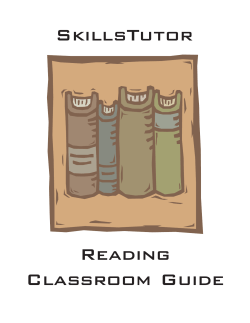 Reading - Skills Tutor
