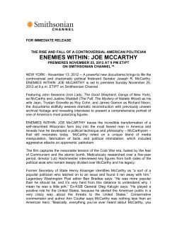 enemies within: joe mccarthy