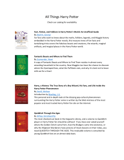 All Things Harry Potter