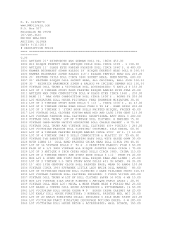 to view Prices Realized