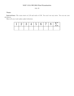 1 2 3 4 5 6 7 8 &sum; - UC Davis Mathematics